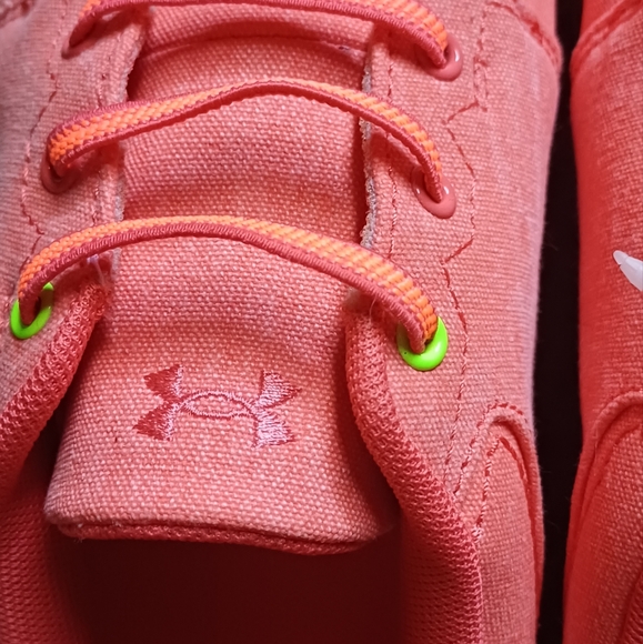 Red Under armour mens shoes size 14 - Picture 2 of 9